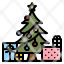 pine-forest-christmas-tree-park-icon