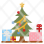 pine-forest-christmas-tree-park-icon