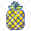 pineapple-fruit-food-organic-vegetarian-icon