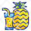 pineapple-juice-oraganic-vegan-drink-fruit-summertime-icon