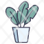plants-fern-garden-gardening-leaf-pot-icon