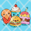 playful-cartoon-set-of-adorable-food-characters-wi-icon