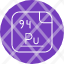 plutoniumperiodic-table-chemistry-atom-atomic-chromium-element-icon