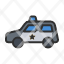 police-carcar-transportation-automobile-cop-car-icon