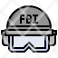 police-helmet-fbi-protection-security-icon