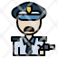 police-person-man-security-guard-icon