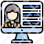politics-filloutline-skills-woman-human-resources-computer-candidate-icon