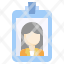 politics-flaticon-id-card-woman-business-identification-identity-pass-icon