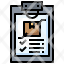 postal-service-filloutline-checklist-packing-list-shipping-delivery-order-clipboard-icon