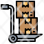 postal-service-filloutline-trolley-package-box-cart-shipping-delivery-icon