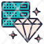premium-hosting-service-diamond-web-plan-icon