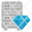 premiun-diamond-server-database-hosting-icon
