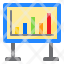 presentation-board-bar-graph-business-analytics-whiteboard-icon