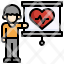 presentation-filloutline-heart-rate-medical-healthcarepeople-icon