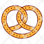 pretzels-bagel-snack-pretzel-bread-icon