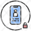 privacy-security-personal-data-lock-account-user-icon