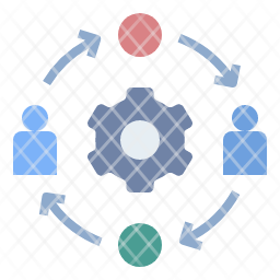 process icon, system icon, management icon, control icon, worker icon