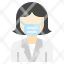 profession-avatar-woman-with-mask-flaticon-scientist-job-doctor-medical-coronavirus-icon