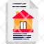 property-document-contract-house-real-estate-agreement-icon
