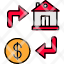 property-exchange-arrows-home-real-estate-change-icon