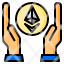 protect-ethereum-money-hands-protection-icon