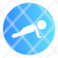 push-up-pushup-sport-gradient-blue-icon