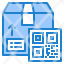 qr-code-delivery-logistic-parcel-box-shipping-icon