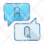 question-and-answer-education-study-icon