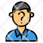 question-businessman-human-resource-startup-icon