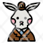 rabbit-xmas-winter-user-christmas-icon