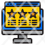 rating-star-report-seo-business-icon