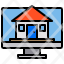 real-estate-computer-rent-icon