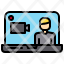 record-video-streaming-work-from-home-laptop-icon