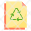 recycle-paper-file-data-reuse-icon