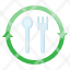 recycle-plastic-spoon-fork-arrows-circle-icon-icon