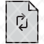 refresh-arrows-update-file-document-page-paper-icon-icon
