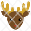 reindeer-christmas-animal-santa-icon