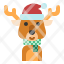 reindeer-deer-winter-christmas-animals-icon