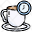 reminder-and-to-do-filloutline-coffee-break-beverage-time-clock-drink-icon