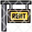 rent-sign-real-estate-icon