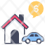 rental-business-car-house-rent-service-icon