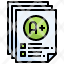 report-filloutline-card-a-plus-qualification-test-document-icon