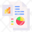 report-results-diagram-pie-chart-documents-evaluation-icon