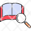 research-data-document-exam-magnifying-icon