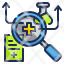 research-medical-magnifying-science-healthcare-icon
