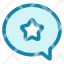 review-feedback-rating-star-communication-favorite-conversation-icon