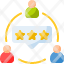 reviewer-review-customer-feedback-like-star-icon