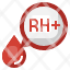 rh-positive-blood-type-donation-transfusion-icon