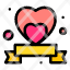 ribbon-heart-love-party-rommance-care-icon