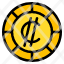 rican-colon-coin-currency-money-cash-icon